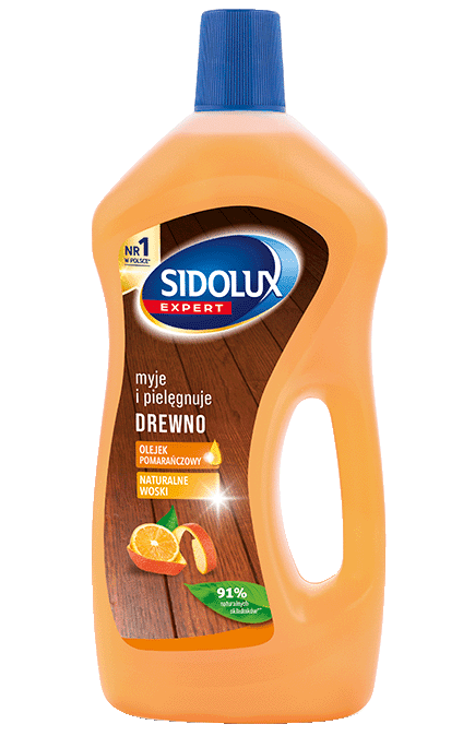 SIDOLUX EXPERT Миє і доглядає за підлогою з деревини