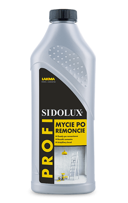 SIDOLUX PROFI PREPARAT DO MYCIA PO REMONTACH