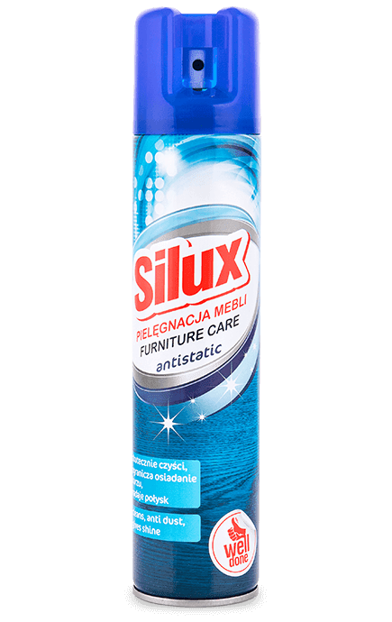 SILUX Аэрозоль для ухода за мебелью - антистатический