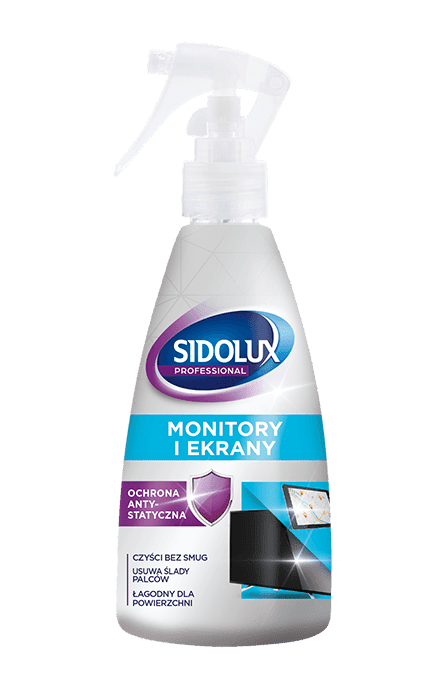 SIDOLUX PROFESSIONAL СРЕДСТВО ДЛЯ МЫТЬЯ ПЛОСКИХ ЭКРАНОВ