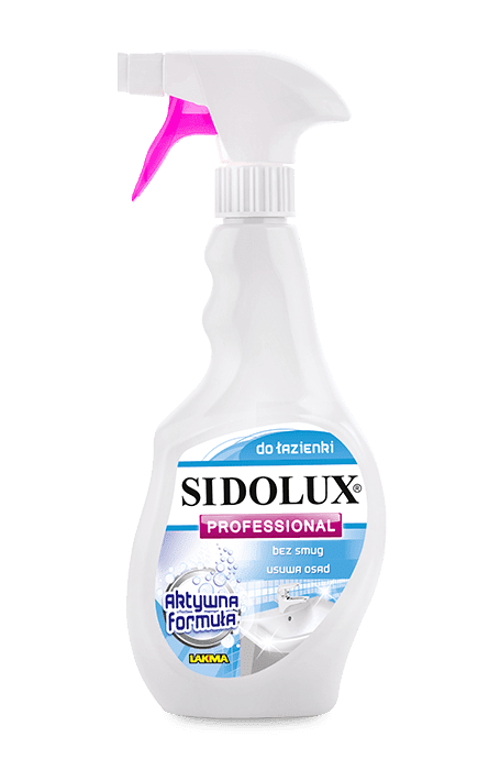 SIDOLUX PROFESSIONAL  Чистящая жидкость для ванной комнаты