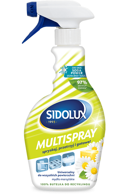 SIDOLUX MULTISPRAY do wszystkich powierzchni